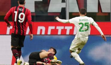 Berardi in gol a San Siro contro il Milan