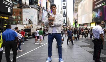 Alcaraz festeggia a New York!