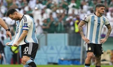 La delusione di Messi a fine partita