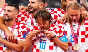 I festeggiamenti della Croazia