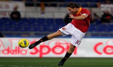 Uno splendido gesto tecnico di Francesco Totti