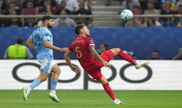 Gvardiol con la maglia del City in Supercoppa