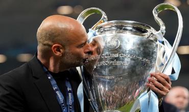 Guardiola bacia la Champions