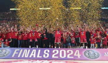 Il 13 giugno 2024, l'Olimpia festeggia il titolo numero 31!