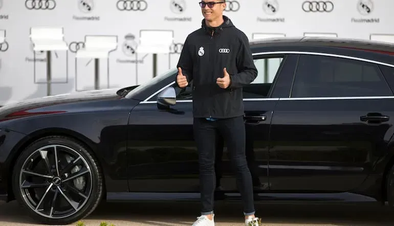 Uno sponsor di Cristiano Ronaldo