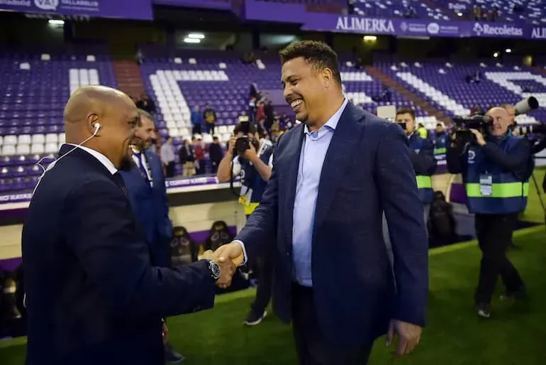 Ronaldo a bordo campo nel suo stadio in Spagna!