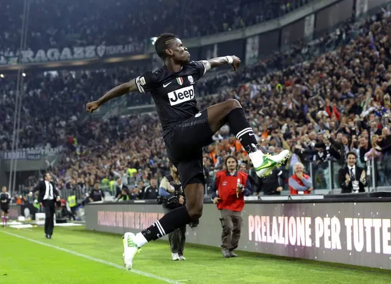 Pogba e la sua esultanza inconfondibile!