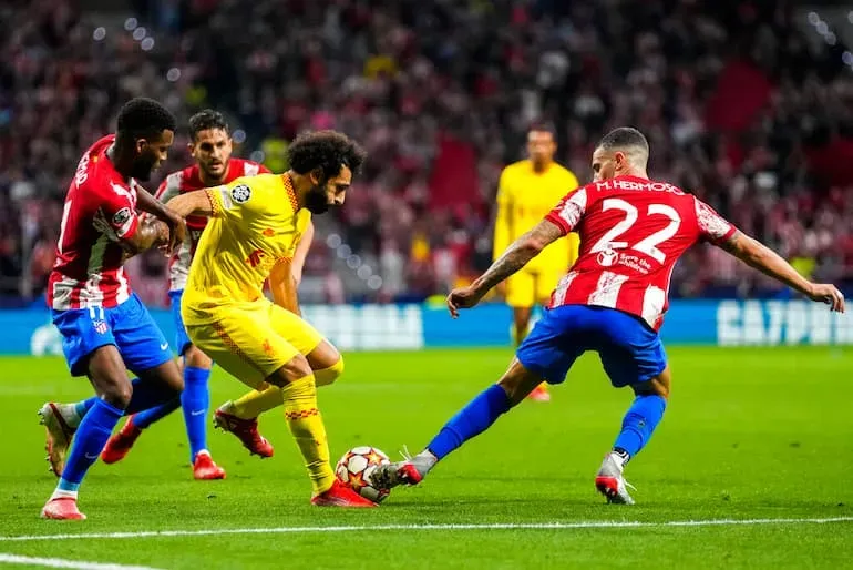 Salah in Champions contro l'Atletico