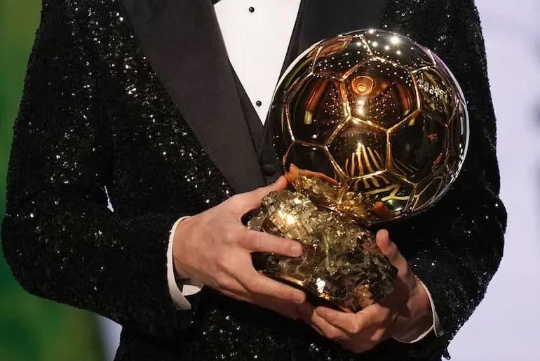 Il trofeo di Messi!