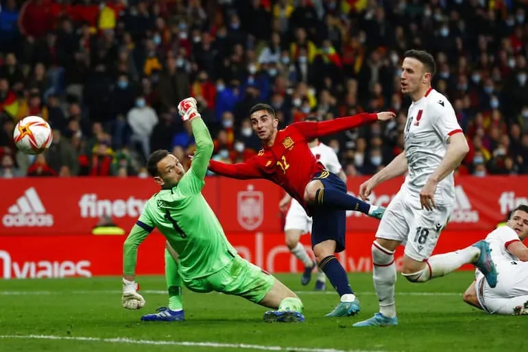 La rete di Ferran Torres alla Germania!