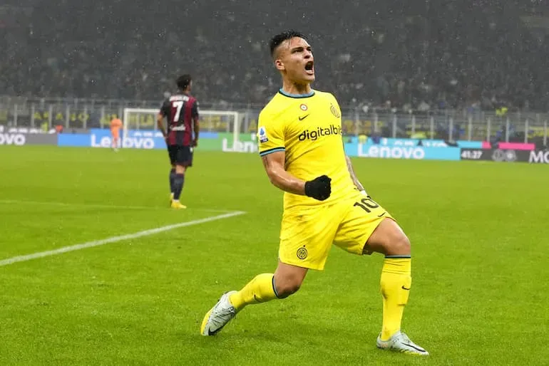 L'esultanza di Lautaro Martinez!