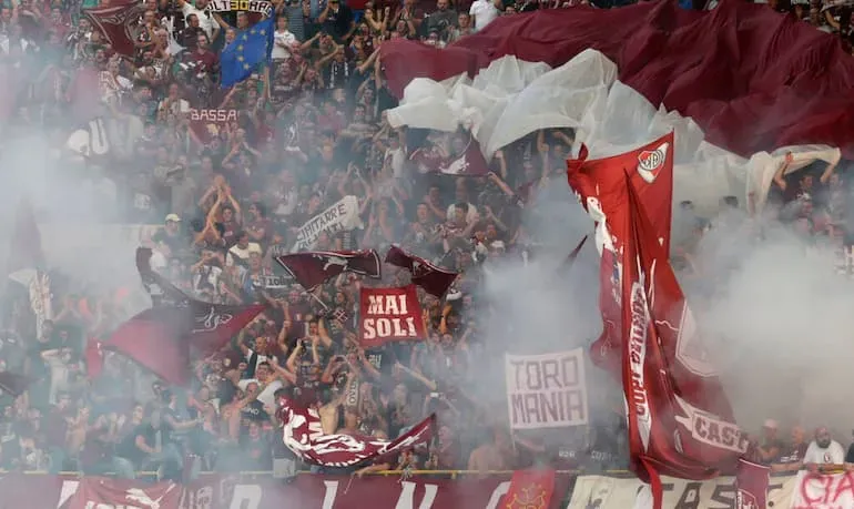 La curva granata!