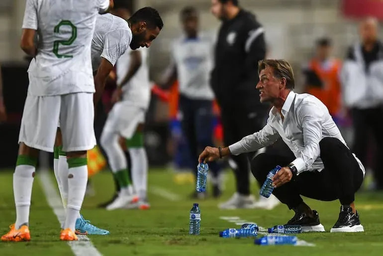 Il CT francese Hervé Renard!