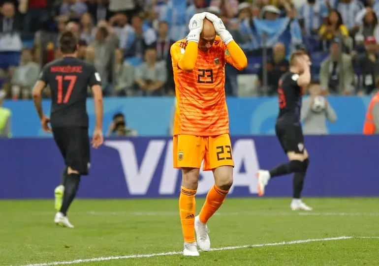 Caballero, portiere argentino!