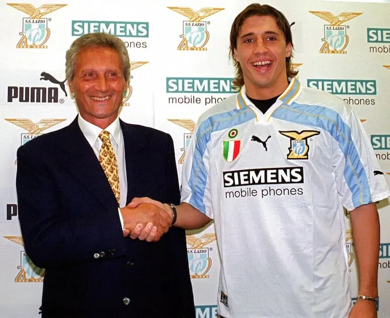 La presentazione di Crespo a Formello!