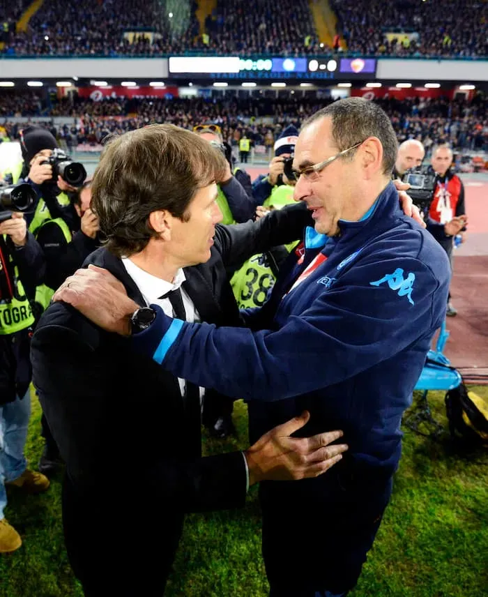 Garcia con Sarri!