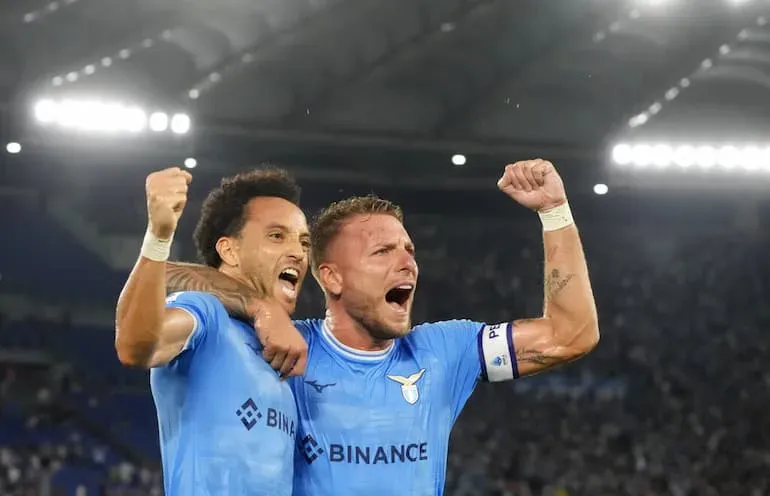Immobile esulta con Felipe!