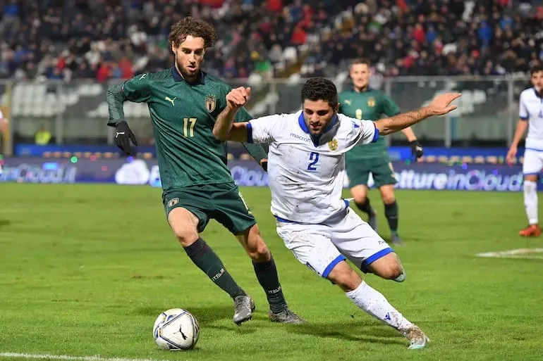 Zanellato con la maglia della 21
