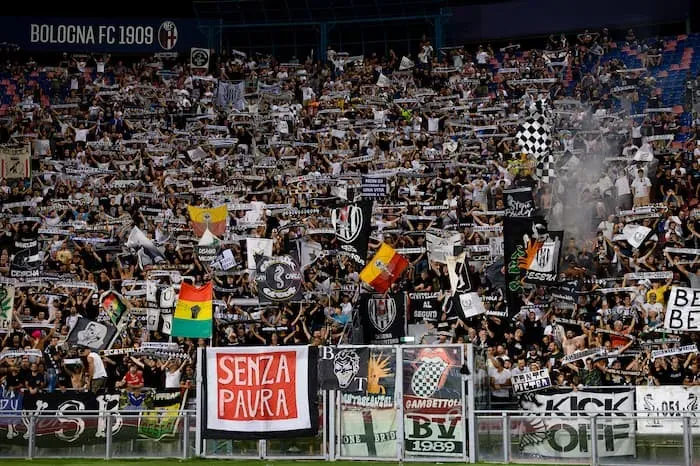 La tifoseria del Cesena
