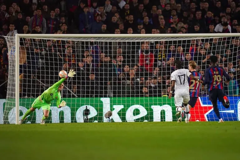Il fortissimo estremo difensore Marc-Andre ter Stegen!