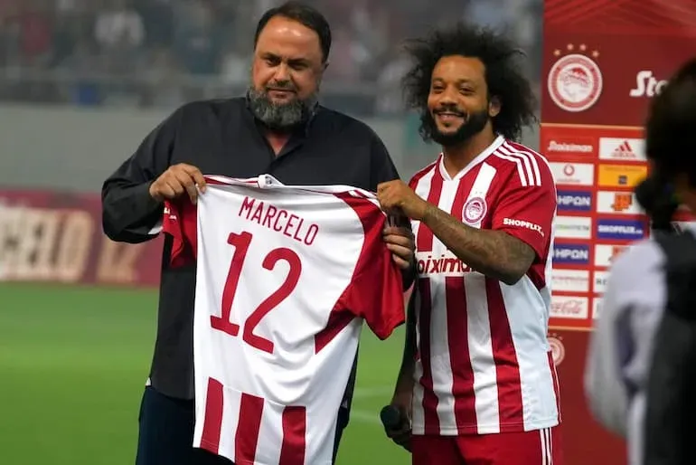 Marinakis con Marcelo