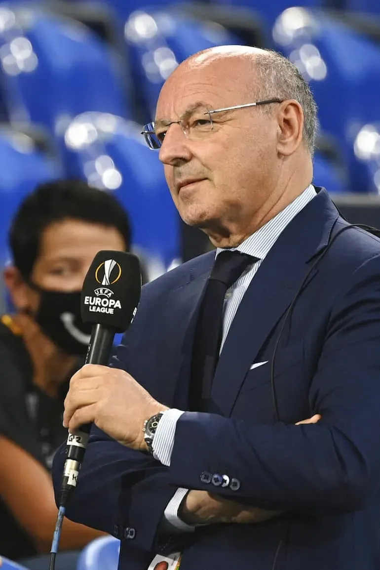 Marotta durante un'intervista!
