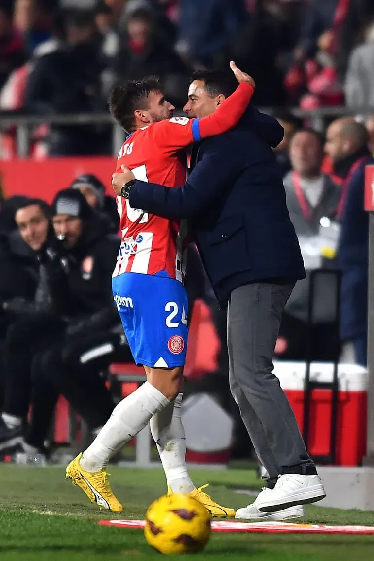 La gioia di Michel dopo un gol!