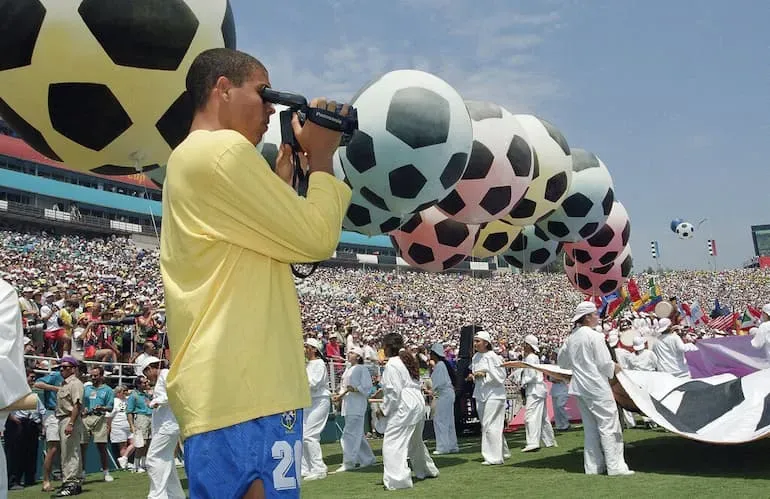 Ronaldo il giorno della finale del 1994!