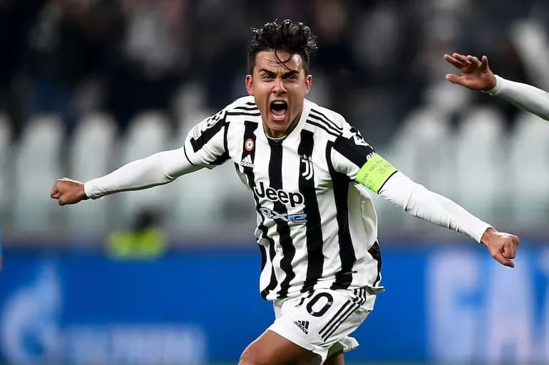 Una bella esultanza di Dybala in maglia bianconera