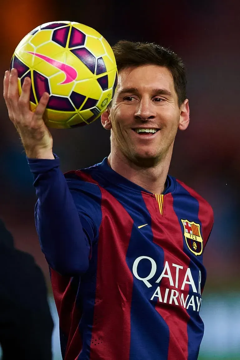 La tripletta di Messi