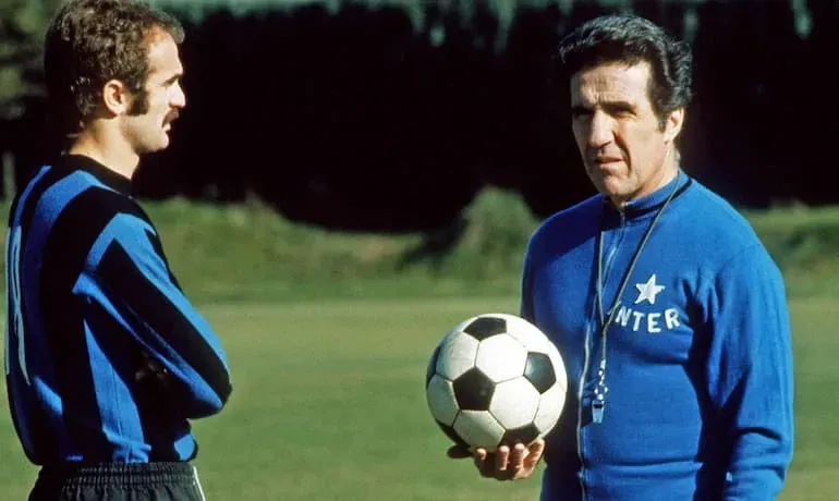 Herrera con Mazzola